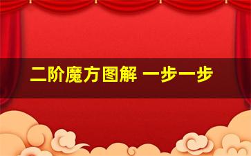 二阶魔方图解 一步一步